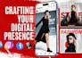 design instagram, facebook posts and ad creatives